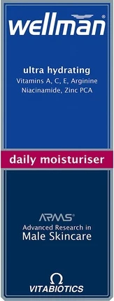 Daily Moisturiser Vitabiotics Wellman Skin Light