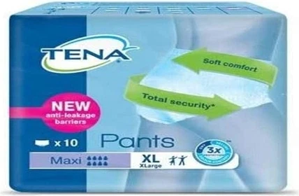 TENAYA XL razmerlik 10 dona Inkontinentlik uchun tagliklar qutisi