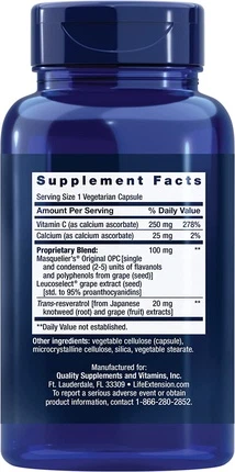 Пищевая добавка Life Extension Grapeseed Extract