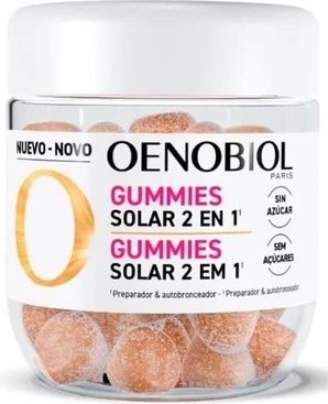 Dietary Supplement Oenobiol Solar 2in1 Gummies