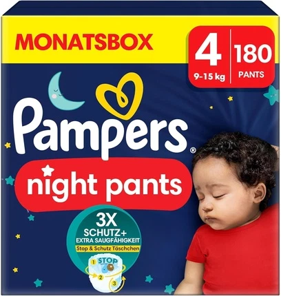 Подгузники-трусики Pampers Night