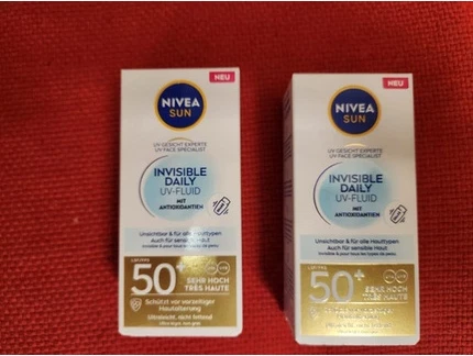 Солнцезащитный флюид для лица Nivea Sun Invisible Daily