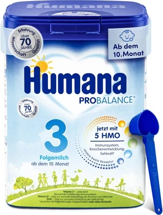 Последующая молочная смесь Humana Probalance 3