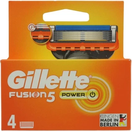 Gillette Fusion Power ustara tig'lari