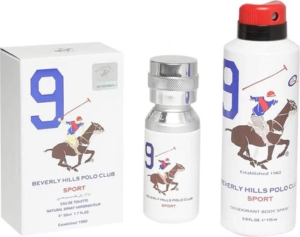 Eau De Toilette Beverly Hills Polo Club Sport No. 9