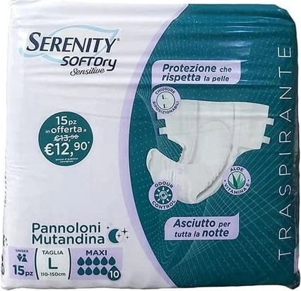 Adult Diapers Serenity Soft Dry