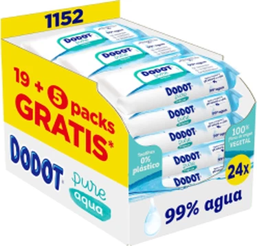 Baby Wipes Dodot Pure Aqua