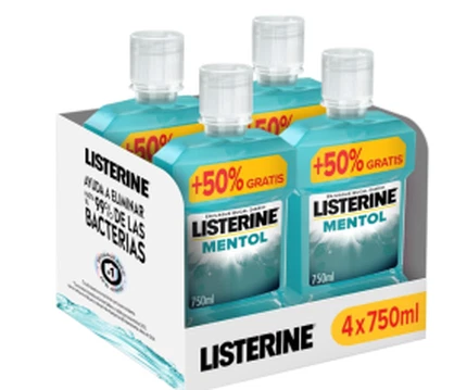 Listerine og'iz chayish uchun suyuqlik