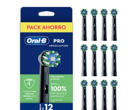 Oral-B Pro CrossAction almashtiriladigan cho'tka kallaklari