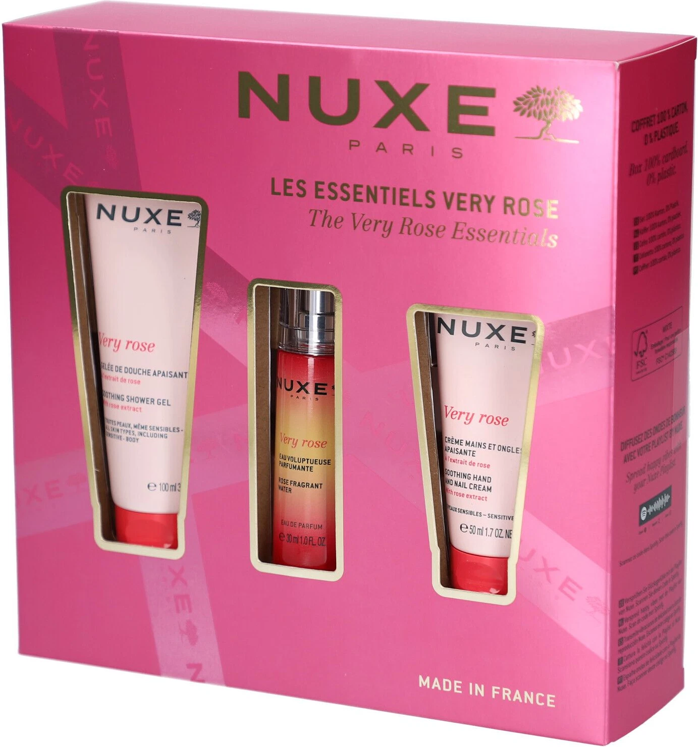 Skincare Set NUXE Very Rose