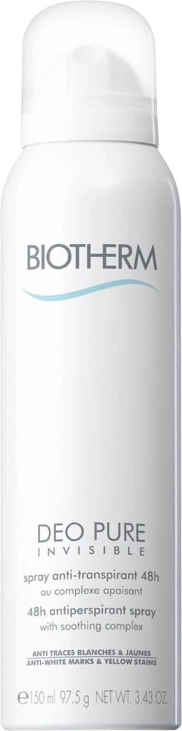 Antiperspirant Spray Biotherm Pure Invisible 48hour Soothing