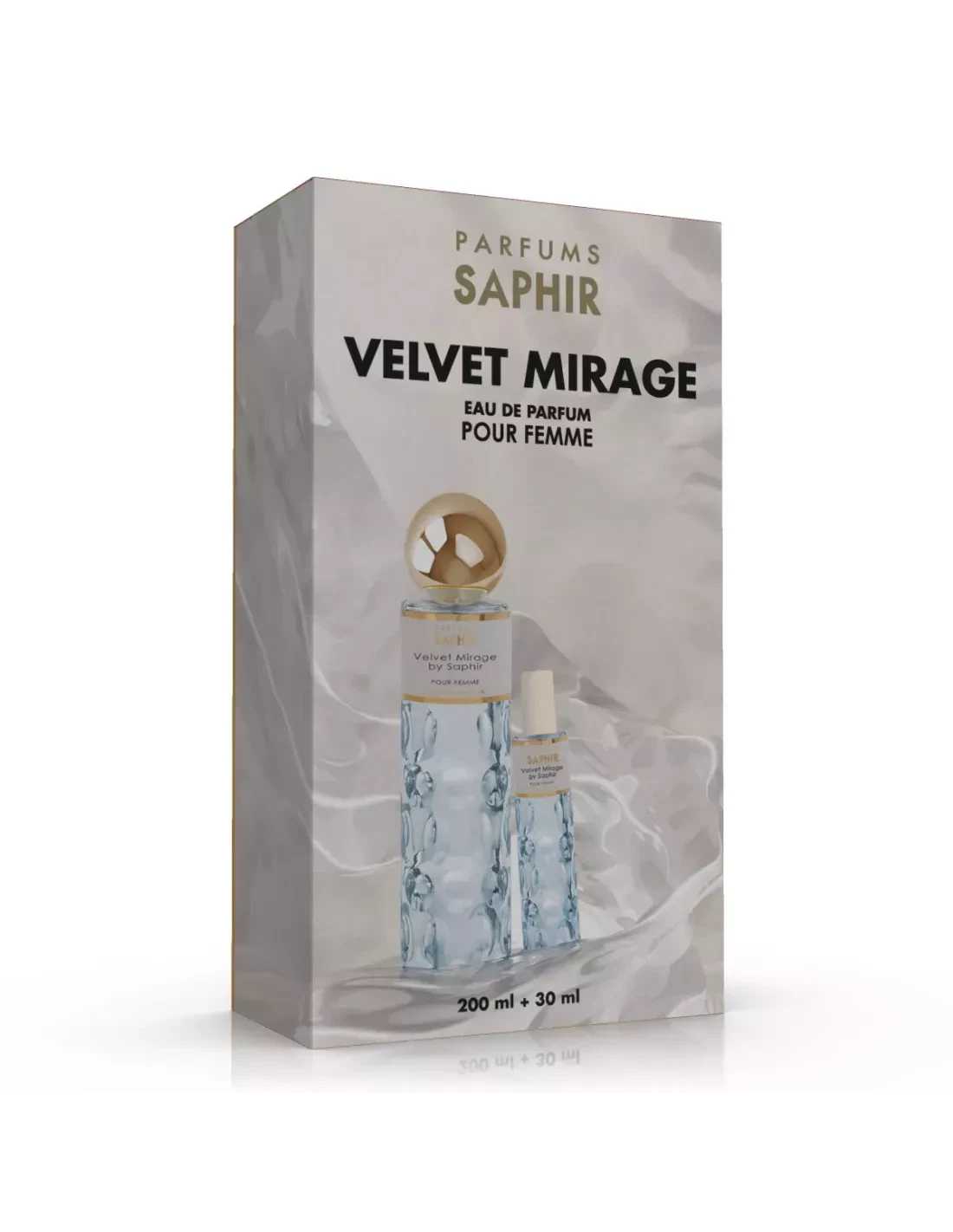 Eau de Parfum Spray Set Saphir Velvet Mirage