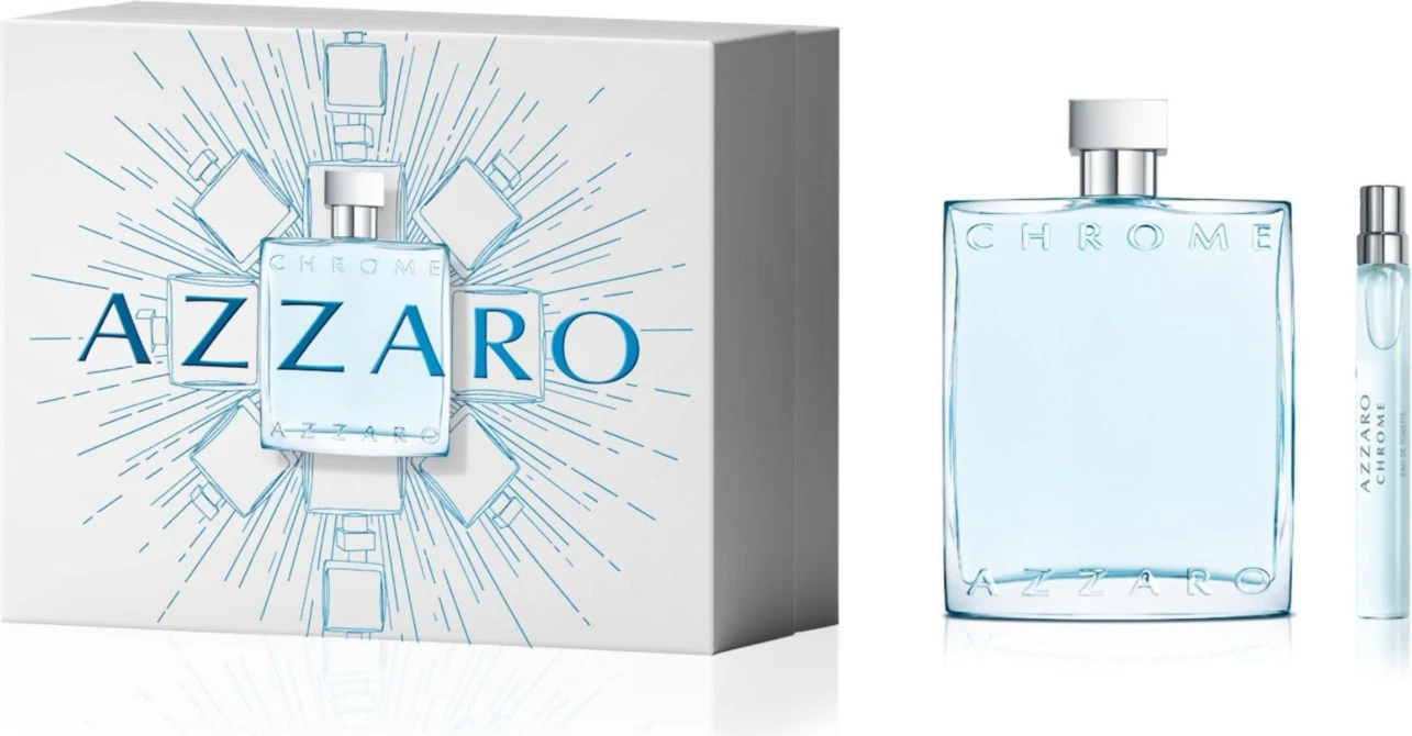 Eau de Toilette Gift Set Azzaro Chrome