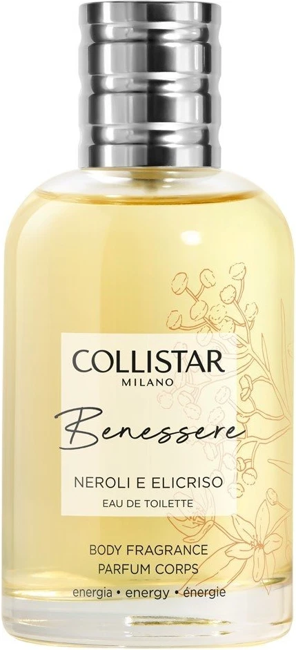 Eau De Toilette Collistar Benessere Neroli va Xellichrizum