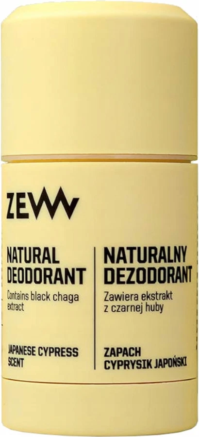 Zew For Men Tabiiy Dezodorant Tayog'i Yapon Sipressi va Bergamot
