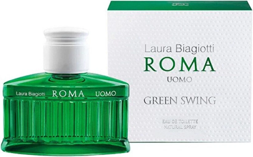 Laura Biagiotti Roma Uomo Green Swing To Vu Efir Tualeti