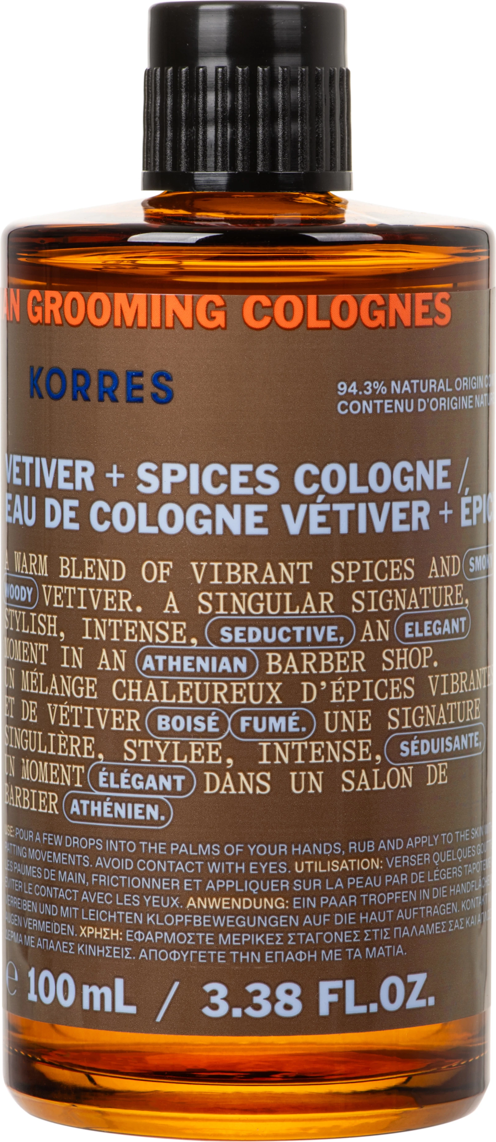 Eau De Cologne Korres Athenian Grooming