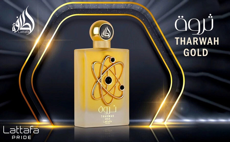 Eau De Parfum Lattafa Tharwah Gold — photo 4