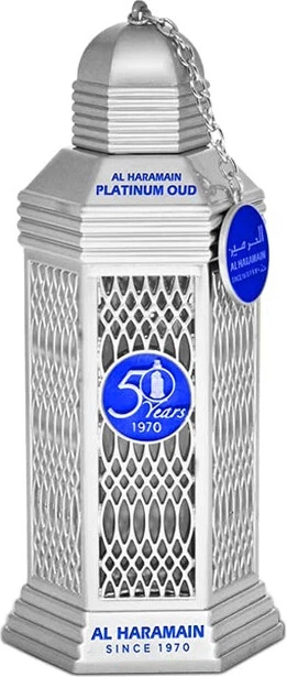 Eau De Parfum Al Haramain 50 Years Platinum Oud