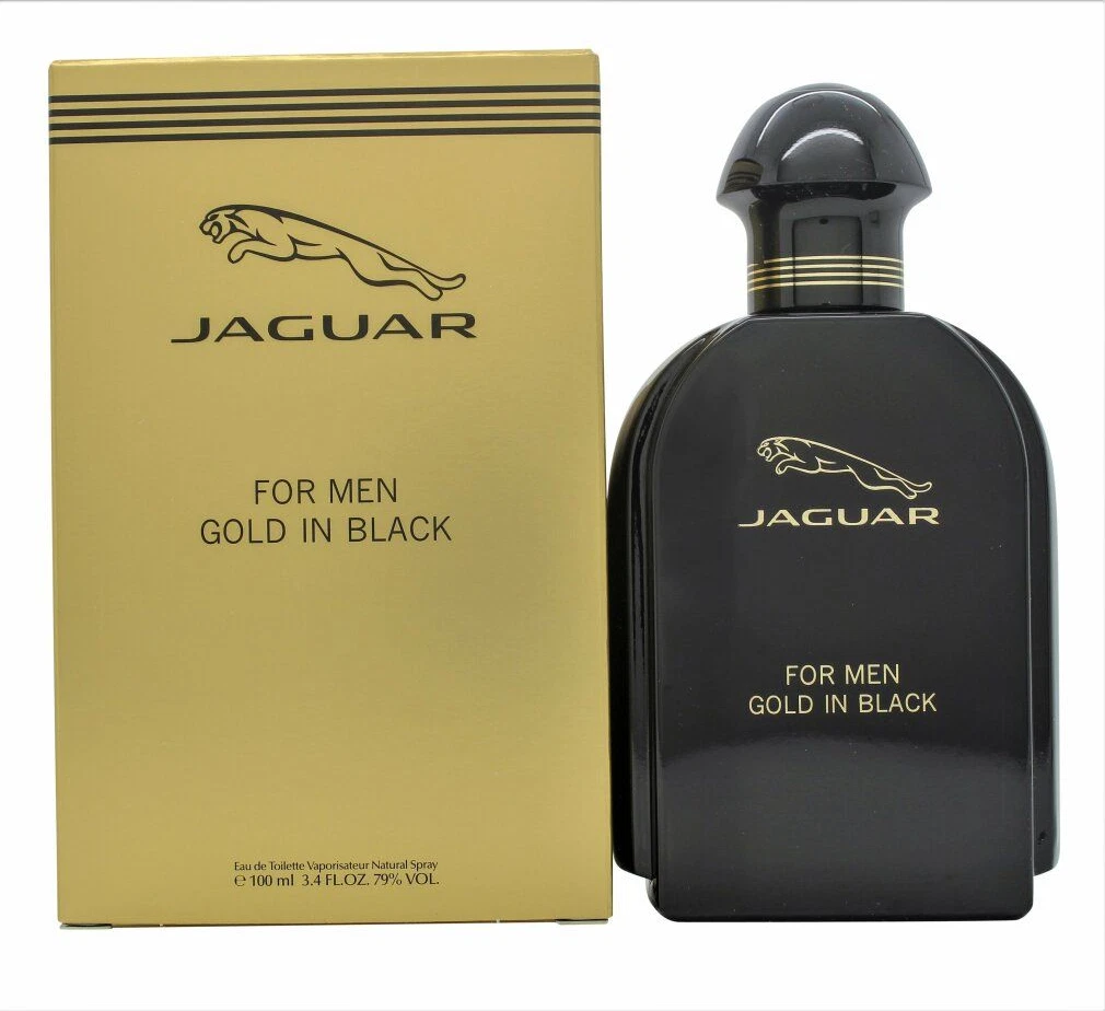 Eau De Toilette Jaguar Gold In Black