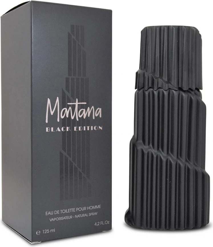 Eau De Toilette Montana Black Edition