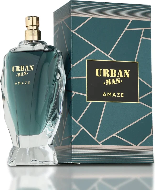 Eau De Parfum Fragrance World Urban Man Amaze