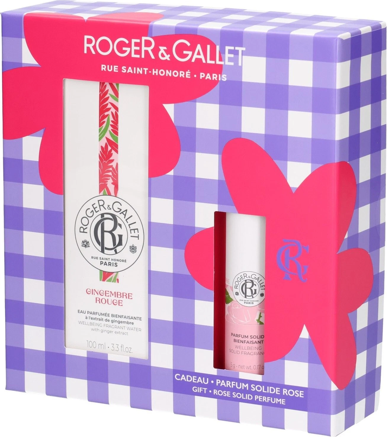 Roger & Gallet Ginger Red Eau de Toilette Yoshlar uchun sovg'a to'plami