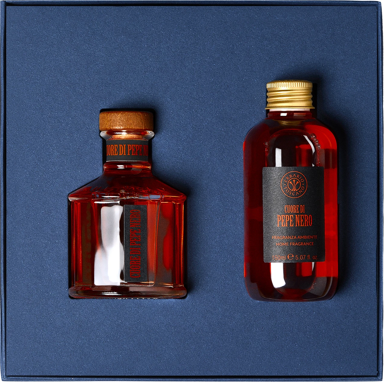 Gift Set Erbario Toscano Cuore di Pepe Nero