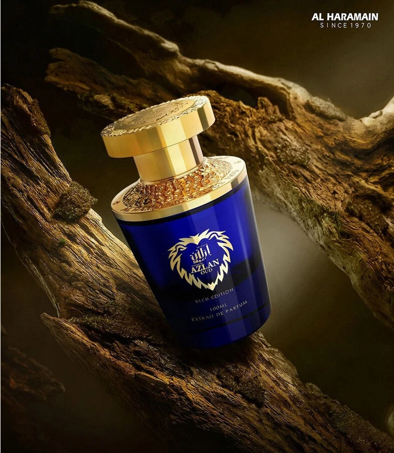 Extrait De Parfum Al Haramain Azlan Oud Bleu Edition — foto 3