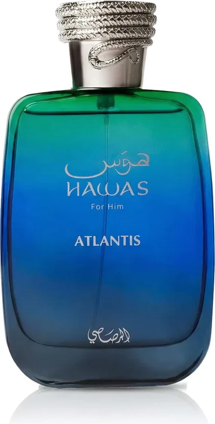 Rasasi Atlantis O'kul parfyumi erkaklar uchun