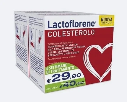 Food Supplement Montefarmaco Lactoflorene Cholesterol