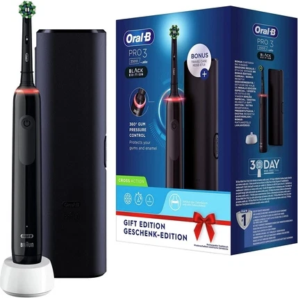 Electric Toothbrush Oral-B Pro 3 3500 Black Edition