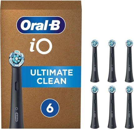 Oral-B Io Ultimate Clean elektr tish cho'tkasi uchun almashtiriladigan boshcha