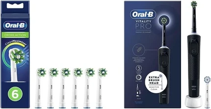 Electric Toothbrush Head Oral-B Cross Action