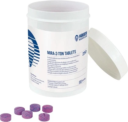 Dental Plaque Disclosing Tablets Miradent