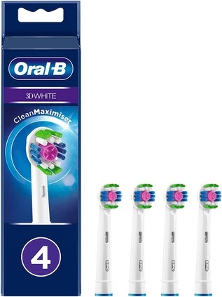 Oral-B 3D White tish cho'tkasi uchun almashtiriladigan boshchalar