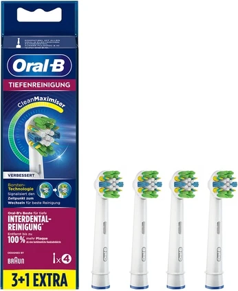 Oral-B CleanMaximiser Floss Action tish cho'tkasi boshchalari