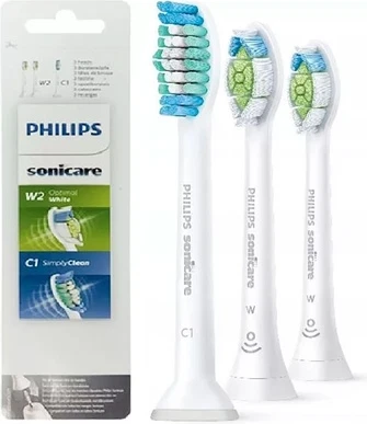 Toothbrush Heads Philips Sonicare W2 Optimal White C1 SimplyClean