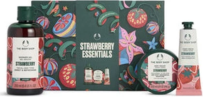 Gift Set The Body Shop Small Strawberry Essentials